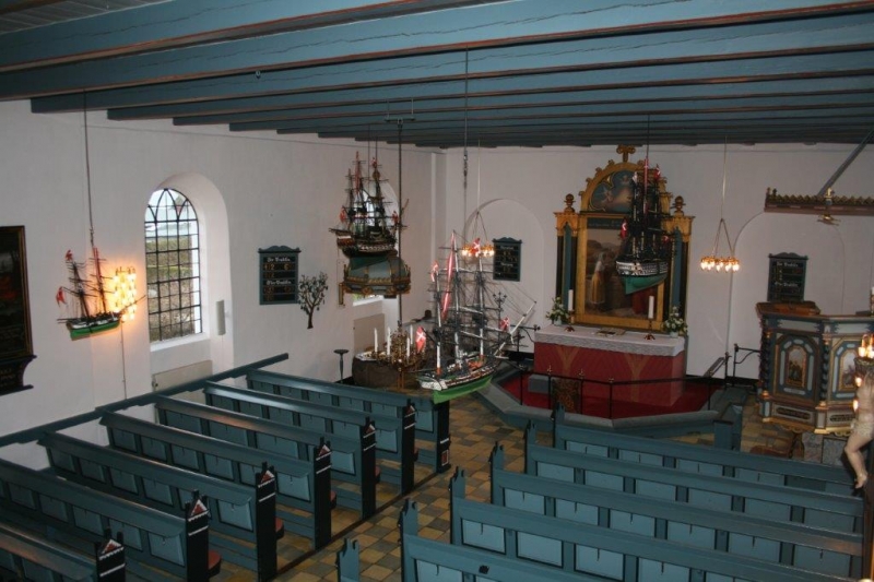 Hornbæk Kirke Indvendig