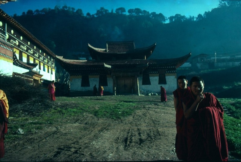 Lamusi kloster - Tibet
